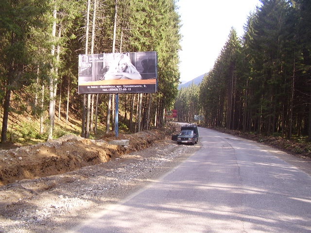 Щит 6x3,  Буковель (Яблуниця)  Б (від Буковеля)