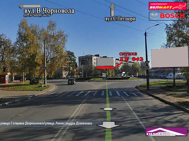Тролл 7x0.5,  Чорновола-Довженка кільце (банер)