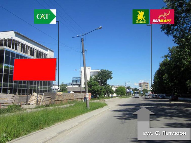 Щит 6x3,  340 Петлюри, САТ, ст.Б