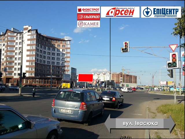 Призма 6x3,  перехрестя Івасюка - Миколайчука , до Епіцентру(призма)