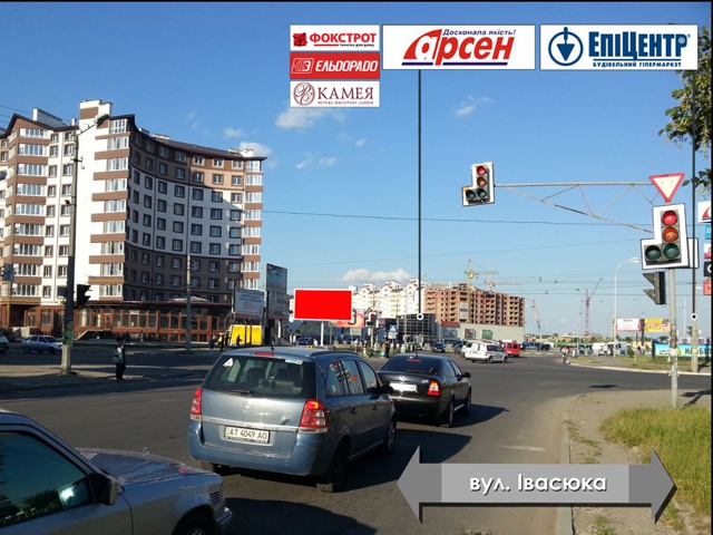 Призма 6x3,  перехрестя Івасюка - Миколайчука , до Епіцентру(призма)