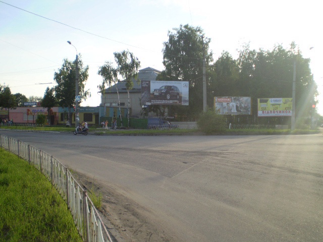 Щит 6x3,  Юності-Незалежності-Тисминецька (вїзд в місто)