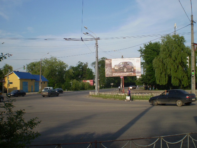 Щит 6x3,  Незалежності-Тисменицька-Юності (а)
